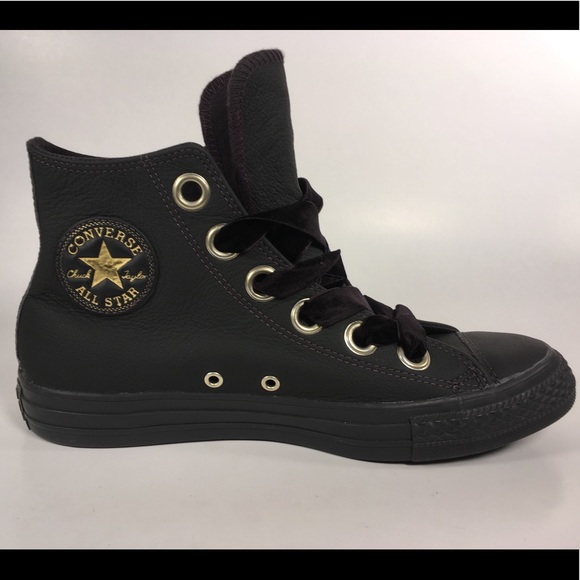 converse velvet laces